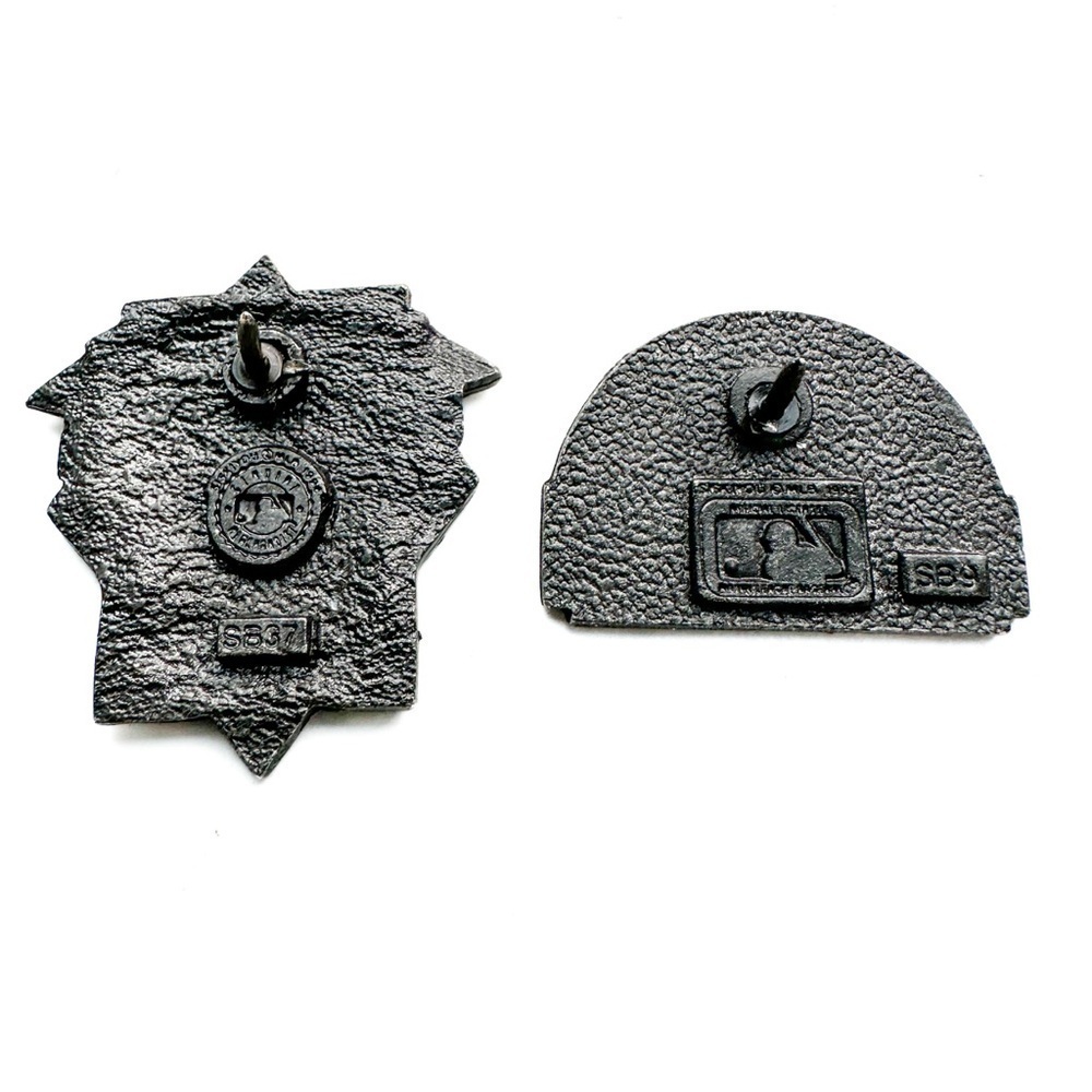 MLB Colorado Rockies Vintage Pewter Pin Set - Picture 2 of 3